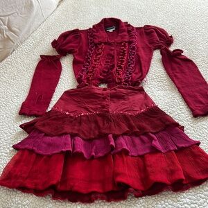 JEANBOURGET Kids Christmas Outfit
